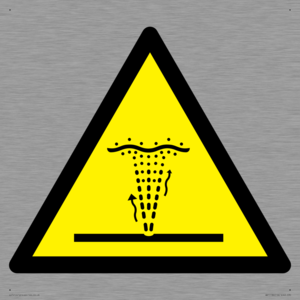 W515 Warning: Geyser (water/air) water jet
